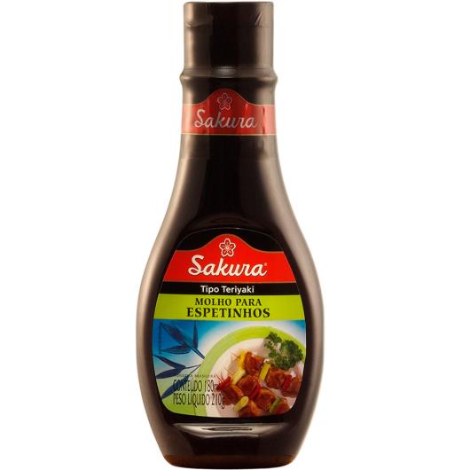 Molho teriyaki para espetinho Sakura 180ml - Imagem em destaque