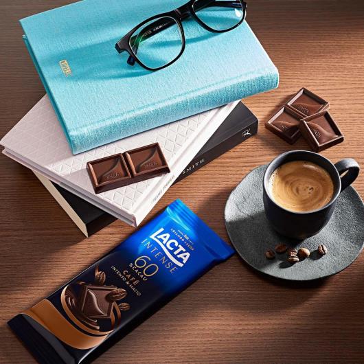 Chocolate 60% cacau café Intenso Lacta 85g - Imagem em destaque