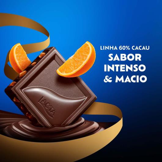 Chocolate 60% cacau laranja Intenso Lacta 85g - Imagem em destaque