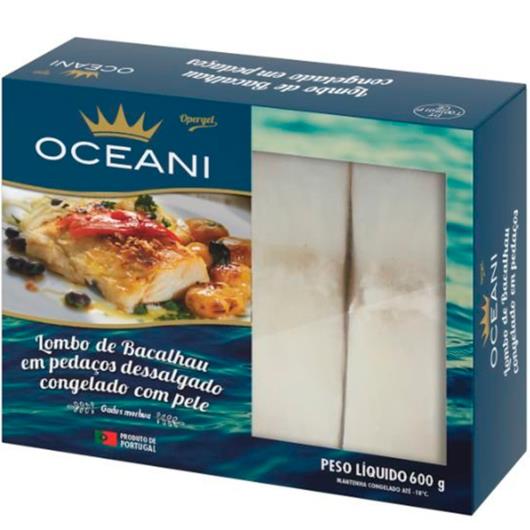 Lombo Bacalhau dessalgado congelado Oceani 600g - Imagem em destaque
