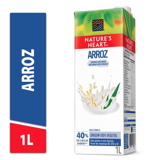 Bebida Vegetal NATURES HEART Arroz 1L - Imagem em destaque