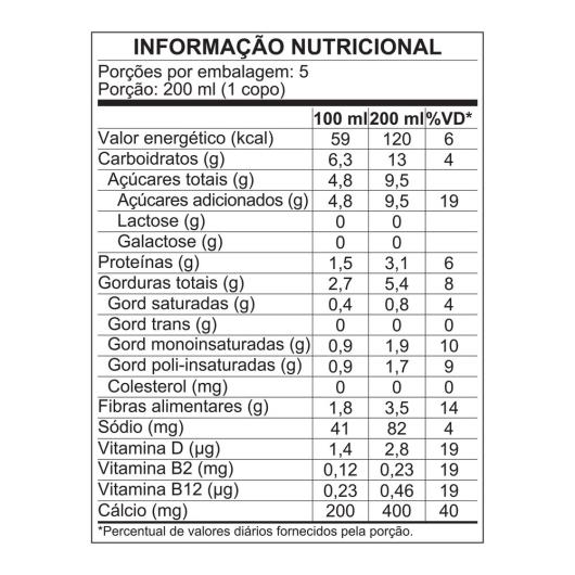 Bebida Vegetal NATURES HEART Cacau e Aveia 1L - Imagem em destaque