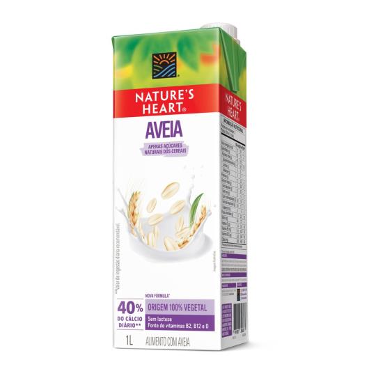 Bebida Vegetal NATURES HEART Aveia 1L - Imagem em destaque