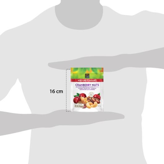 Snack NATURE'S HEART Cranberry Nuts 65g - Imagem em destaque