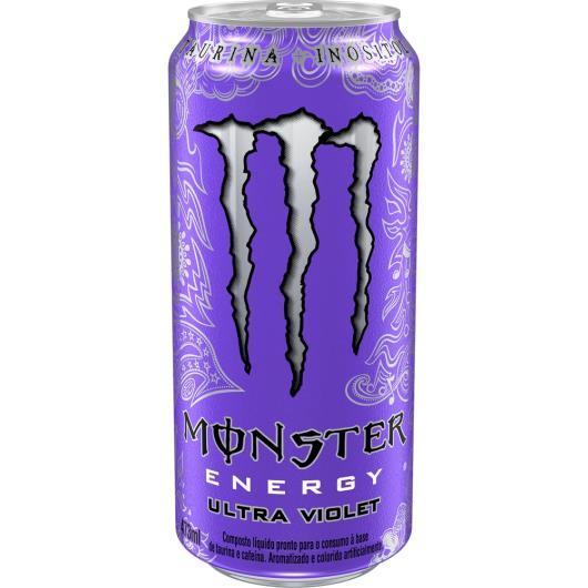 Energético Monster Ultra Violet LATA 473ML - Imagem em destaque
