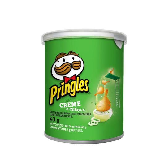 Batata creme e cebola Pringles 43g - Imagem em destaque