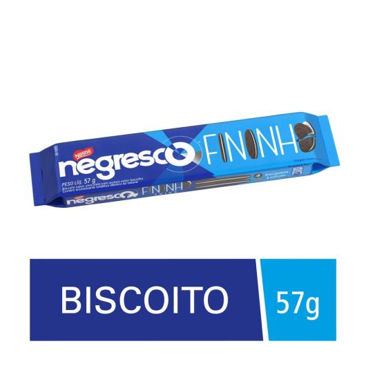 Biscoito recheado baunilha fininho Negresco 57g - Imagem em destaque