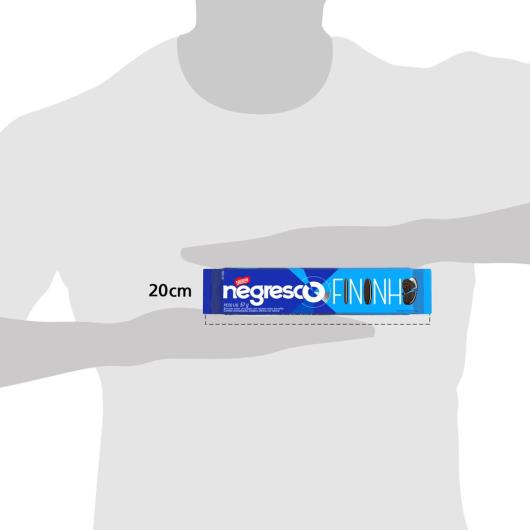 Biscoito recheado baunilha fininho Negresco 57g - Imagem em destaque