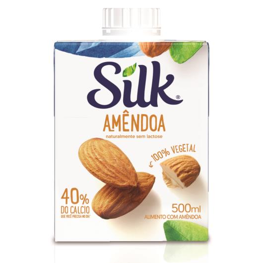 Alimento de amêndoa Silk 500ml - Imagem em destaque