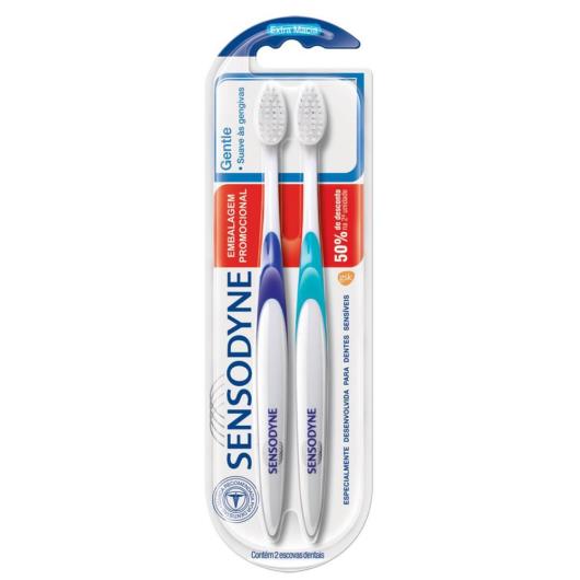 2 Escova Dental Gentle 50% de desconto na segunda unidade Sensodyne - Imagem em destaque