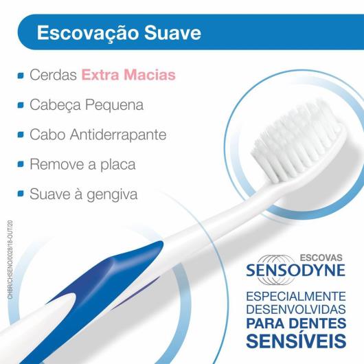 2 Escova Dental Gentle 50% de desconto na segunda unidade Sensodyne - Imagem em destaque