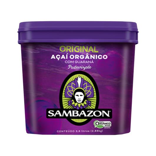 Açaí Sambazon Organico Com Guarana 3,6l - Imagem em destaque