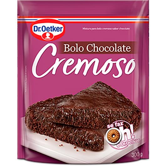 Mistura para Bolo cremoso chocolate Oetker sachê 300g - Imagem em destaque