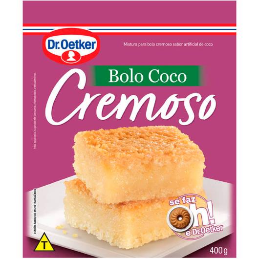 Mistura para Bolo cremoso coco Dr. Oetker 400g - Imagem em destaque