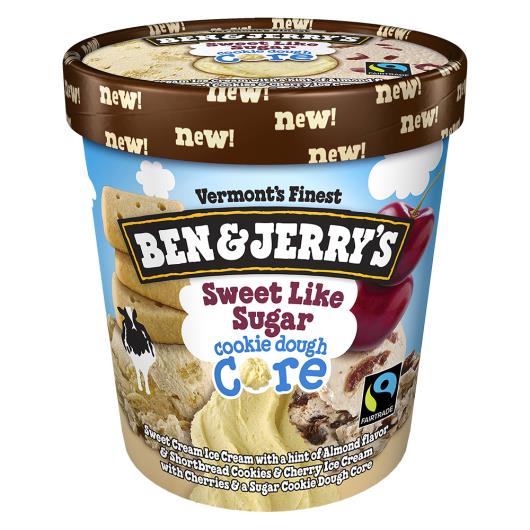 Sorvete Sweet Like Sugar Cookie Ben & Jerry's Dough Core Pote 458ml - Imagem em destaque