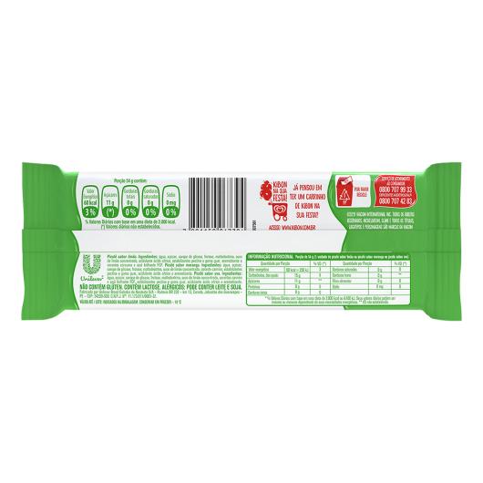 Picolé Surpresa Nickelodeon Slime Kibon Pacote 54g - Imagem em destaque