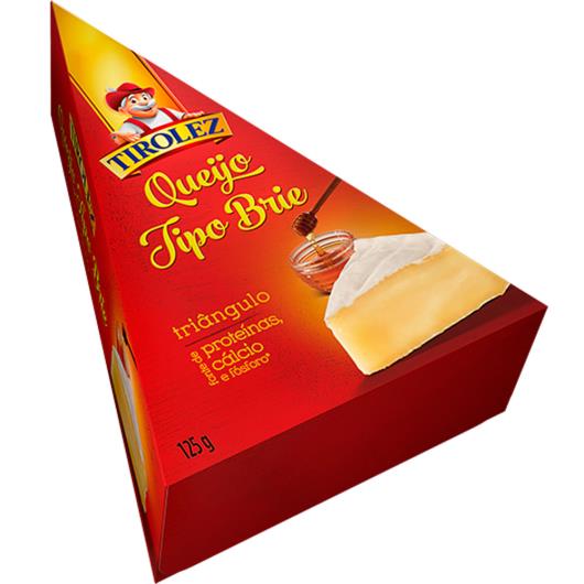 Queijo triângulo tipo brie Tirolez 125g - Imagem em destaque