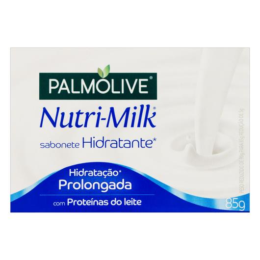 Sabonete Barra Hidratação Prolongada Palmolive Nutri-Milk Caixa 85g - Imagem em destaque