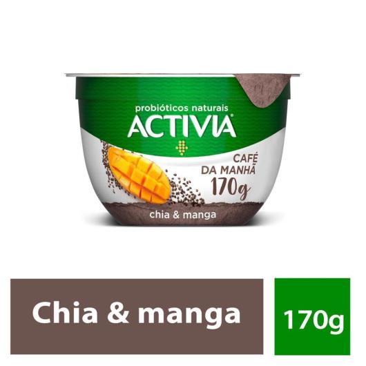 Leite fermentado café da manhã chia e manga Activia 170g - Imagem em destaque