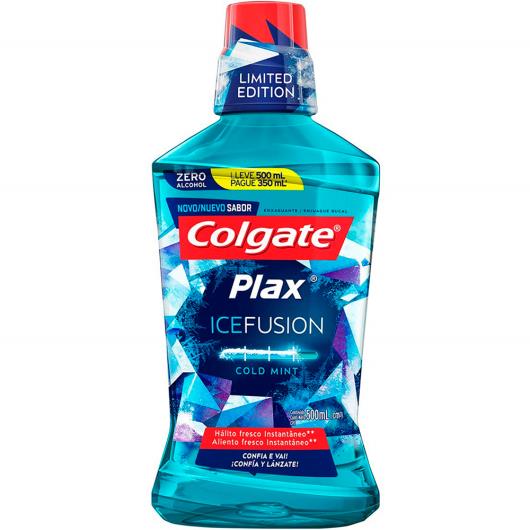 Enxaguante Bucal Colgate Plax Ice Fusion Leve 500ml Pague 350ml - Imagem em destaque