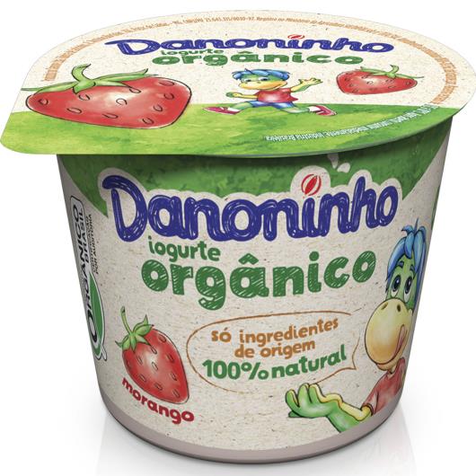 Iogurte orgânico morango Danoninho 90g - Imagem em destaque