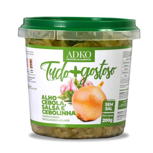 Tempero Tudo+Gostoso ADKO Mix alho cebola salsa e cebolinha 200g - Imagem em destaque