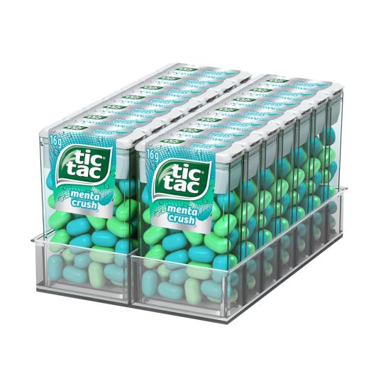 TIC TAC PASTILHAS SABOR MENTA CRUSH 16G - Imagem em destaque