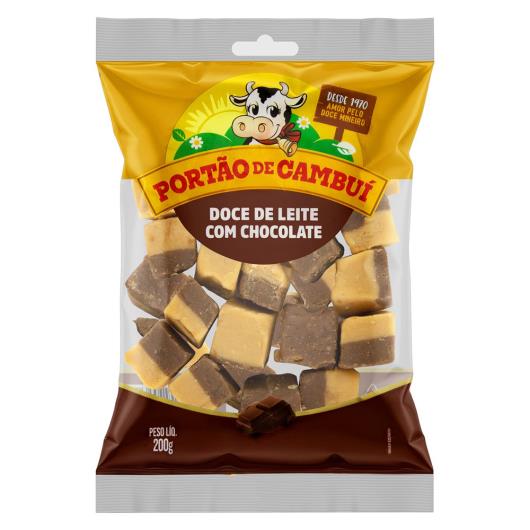 Doce de Leite com Chocolate Portão de Cambuí Pacote 200g - Imagem em destaque