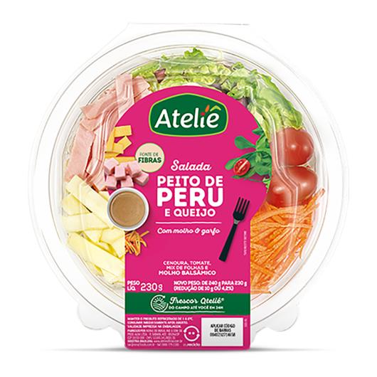 Salada Ateliê Peito de Peru e Queijo 240g - Imagem em destaque