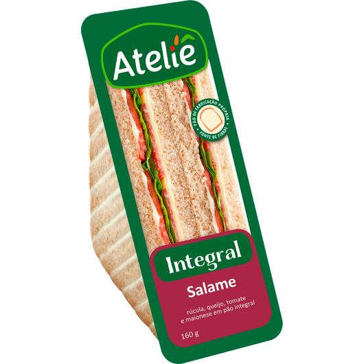 Sanduíche Integral de Salame Ateliê 160g - Imagem em destaque