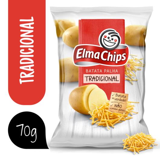 Batata Palha Tradicional Elma Chips Pacote 70G - Imagem em destaque