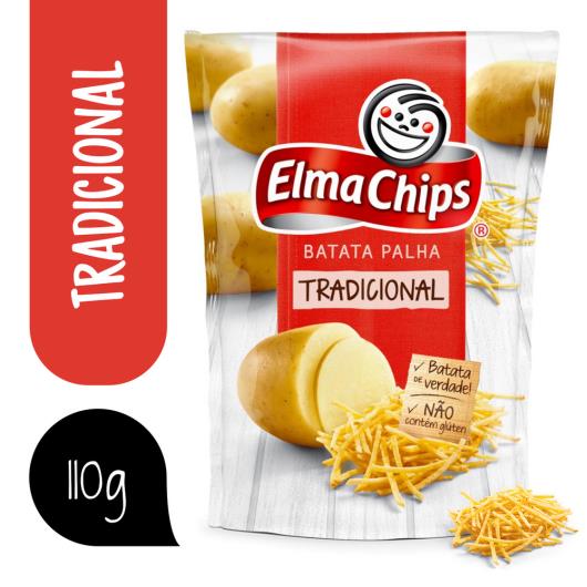 Batata Palha Tradicional Elma Chips Sachê 110G - Imagem em destaque