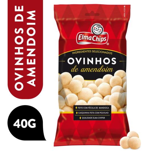 Ovinhos De Amendoim Elma Chips Pacote 40G - Imagem em destaque