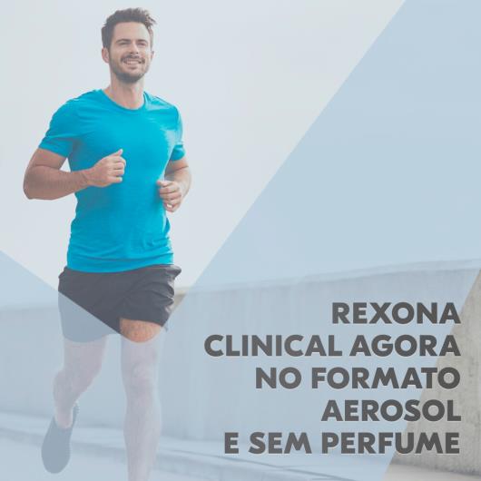 Antitranspirante Aerosol Rexona Clinical Sem perfume 150ml - Imagem em destaque