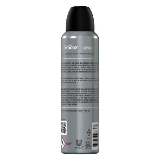 Antitranspirante Aerosol Rexona Men Clinical Sport 150ml - Imagem em destaque