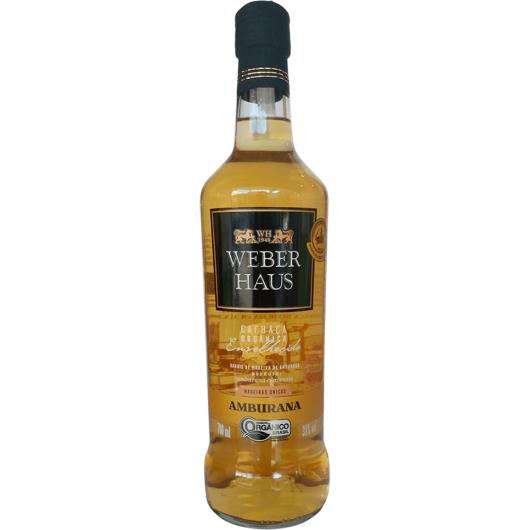 Cachaça Amburana Weber Haus 700ml - Imagem em destaque