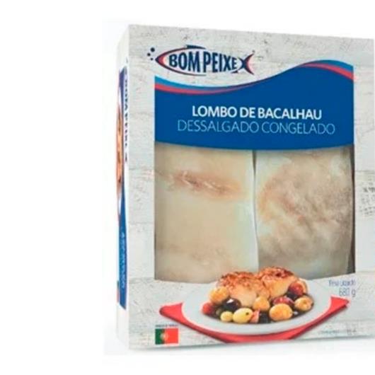 Lombo Bacalhau dessalgado congelado Bom Peixe 680g - Imagem em destaque