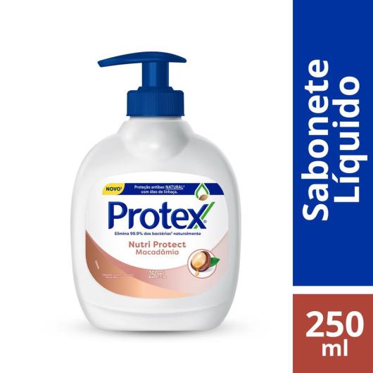 Sabonete Líquido Antibacteriano para Corpo Protex Nutri Protect Macadâmia 250ml Sabonete Líquido para Corpo - Imagem em destaque