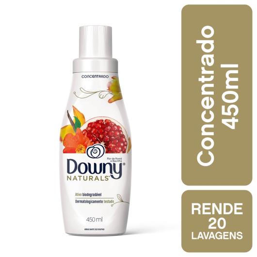 Amaciante concentrado flor de romã e baunilha Naturals Downy 450ml - Imagem em destaque