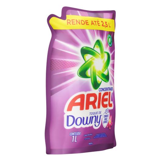 Lava-Roupas Concentrado Ariel Toque de Downy Sachê 1l Refil - Imagem em destaque