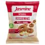 Biscoito Rosquinha Vegano Integral Maçã e Banana Jasmine Pacote 120g