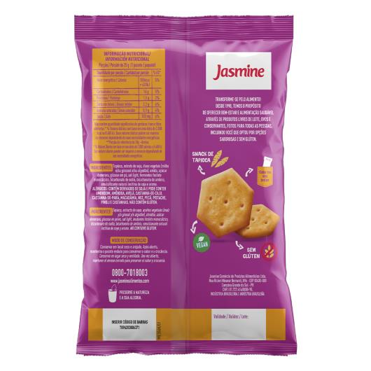 Biscoito de Tapioca Salgada sem Glúten Jasmine Bites Pacote 25g - Imagem em destaque