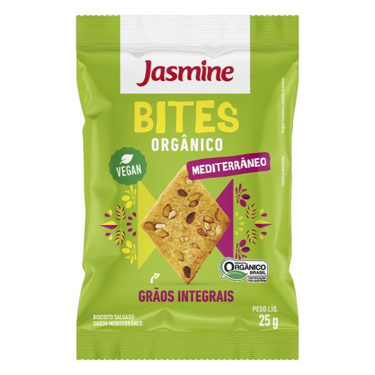 Biscoito Orgânico Mediterrâneo Jasmine Bites Pacote 25g - Imagem em destaque