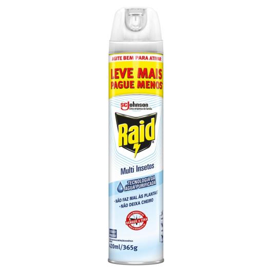 Inseticida Raid Multi-insetos Spray Aqua Protection Leve Mais Pague Menos 420ml - Imagem em destaque
