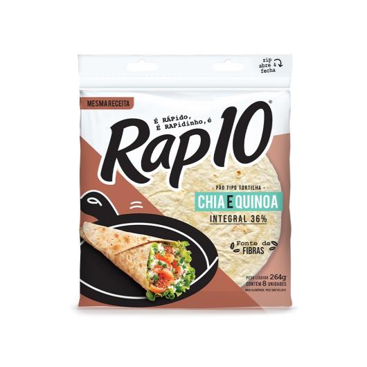 Pão Tortilha Chia e Quinoa Rap10 264g - Imagem em destaque