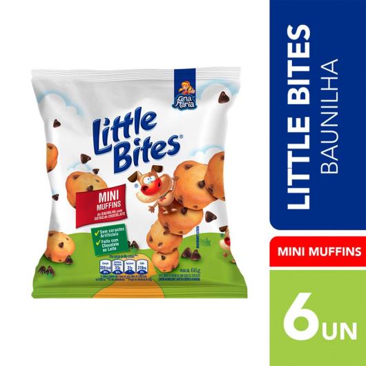 Mini Muffins Little Bites baunilha 66G - Imagem em destaque