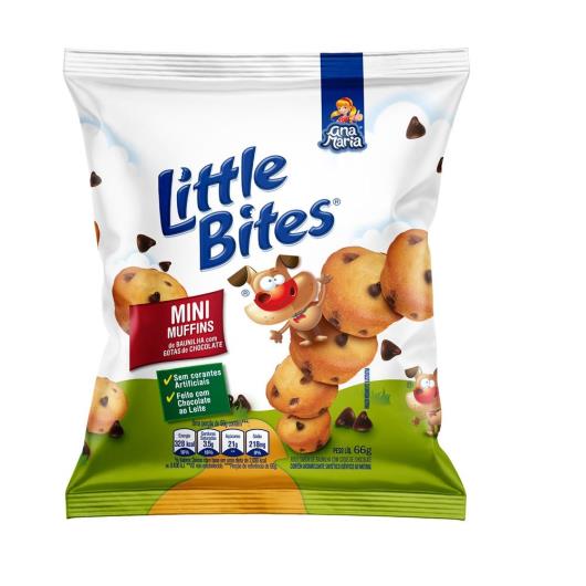 Mini Muffins Little Bites baunilha 66G - Imagem em destaque