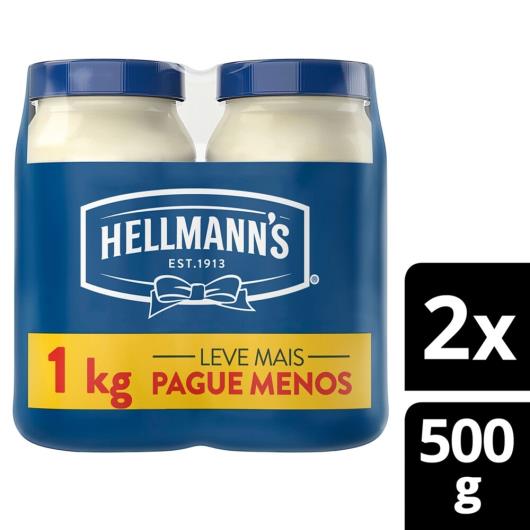 Kit 2 maionese Hellmann's leve mais pague menos 1kg - Imagem em destaque
