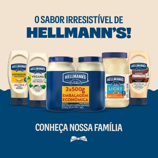 Kit 2 maionese Hellmann's leve mais pague menos 1kg - Imagem em destaque