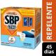 Repelente Elétrico Líquido SBP 45 Noites Cheiro Suave Novo Aparelho + Refil - Imagem 7891035990984.jpg em miniatúra